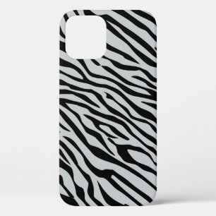 Magic Zebra Stripes Click to Customize Grey Colour iPhone 12 Case