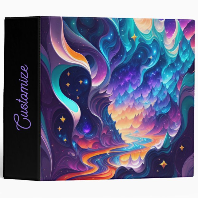 Magical Abstract Binder (Front/Spine)