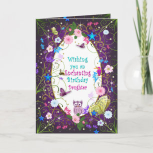 Magical and Enchanting Birthday, Daughter Card
