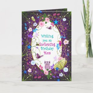 Magical and Enchanting Birthday mother Card