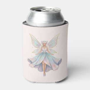 Magical Angel Fairy Pastel Colors Can Cooler