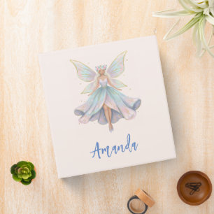 Magical Angel Fairy Pastel Colours Binder
