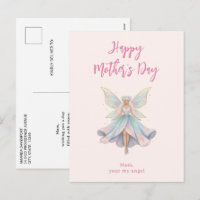 Magical Angel Fairy Pastel Colours Mother's Day