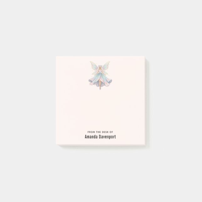 Magical Angel Fairy Pastel Colours Post-it Notes (Front)