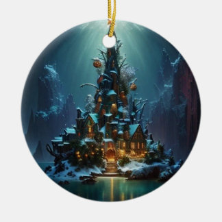 Magical Atlantis Christmas tree ornament