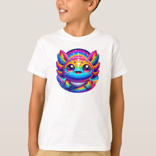 Magical Axolotl: Colourful imagination for kids  T-Shirt