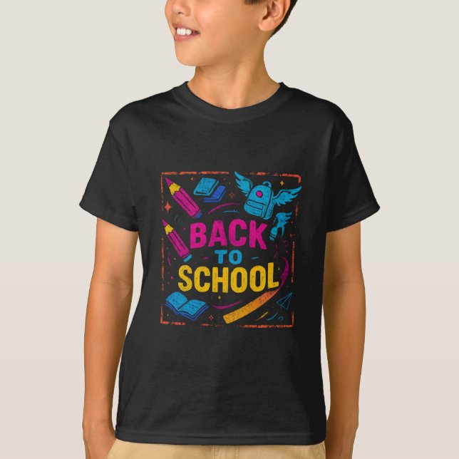 Magical Back to School – Fantasy Dream Design T-Shirt (Front)