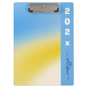 Magical background name Personalized Clipboard