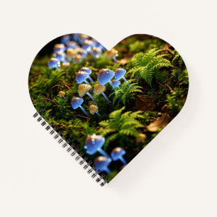 Magical Bioluminescent Fungi - Deep Forest Notebook