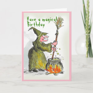 Magical Birthday Card