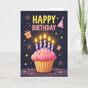 Magical Birthday Sparkle Card