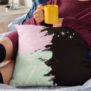 Magical Birthday Throw Pillow