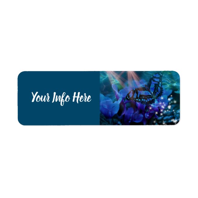 Magical Blue Butterfly (Front)