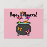 Magical Butterflies from a Cauldron | Add own Text