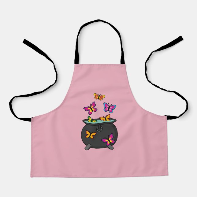 Magical Butterflies from a Cauldron Apron (Front)