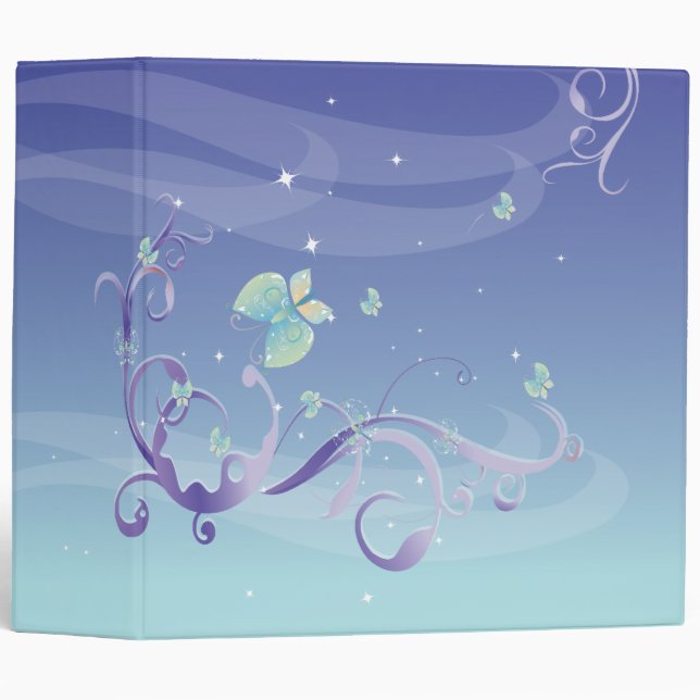 Magical  Butterfly Dreams Binder (Front/Spine)