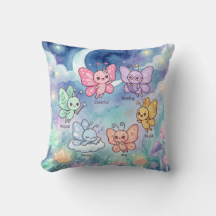 Magical Butterfly Friends Pillow