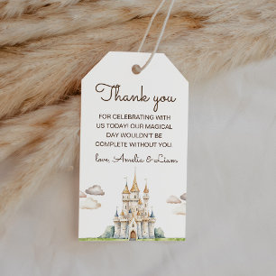 Magical Castle Birthday Party Thank You Favor Gift Tags