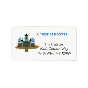 Magical Castle Label