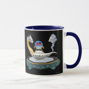 Magical Ceramic Dragon Lantern Fantasy Art  Mug