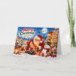 Magical Christmas Card for Kids