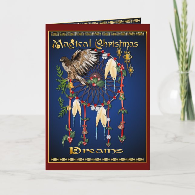 Magical Christmas Dreams Card (Front)