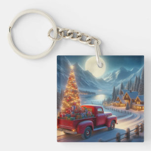 Magical Christmas Eve Delivery Keychain