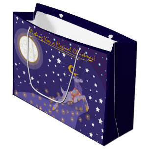Magical Christmas Large Gift Bag