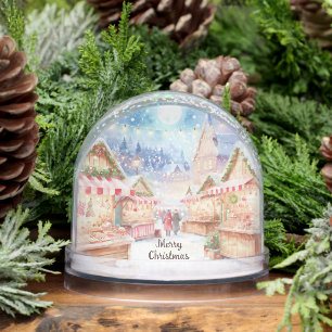 Magical Christmas Market Snowglobe