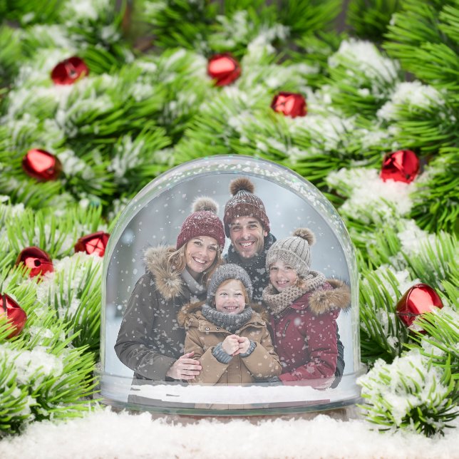 Magical Christmas night in the forest, photo  Snowglobe (Christmas)