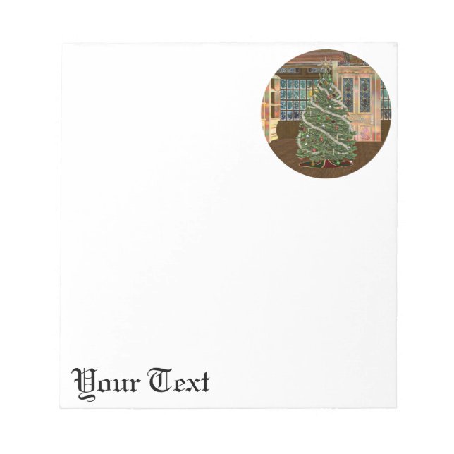 Magical Christmas Notepad (Front)