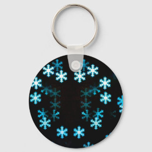 Magical Christmas Snowflakes Keychain