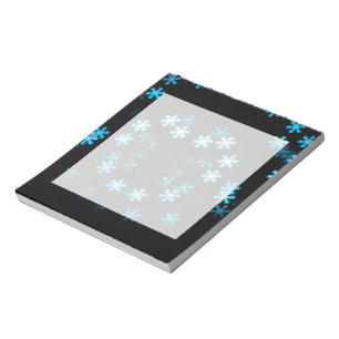 Magical Christmas snowflakes Notepad
