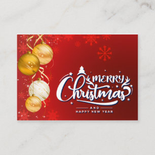 Magical Christmas Spirit Loyalty Card