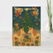 Magical Christmas Time Custom Christmas Greeting