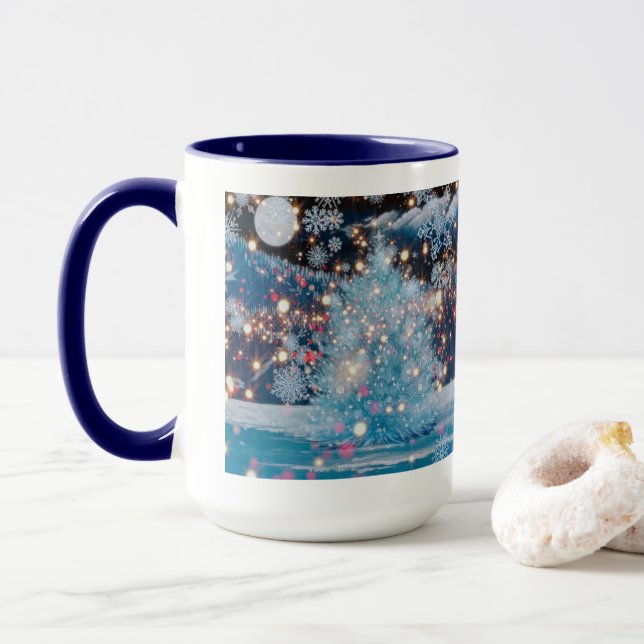Magical Christmas Tree Mug (With Donut)