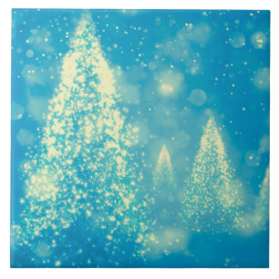 Magical Christmas Trees Tile