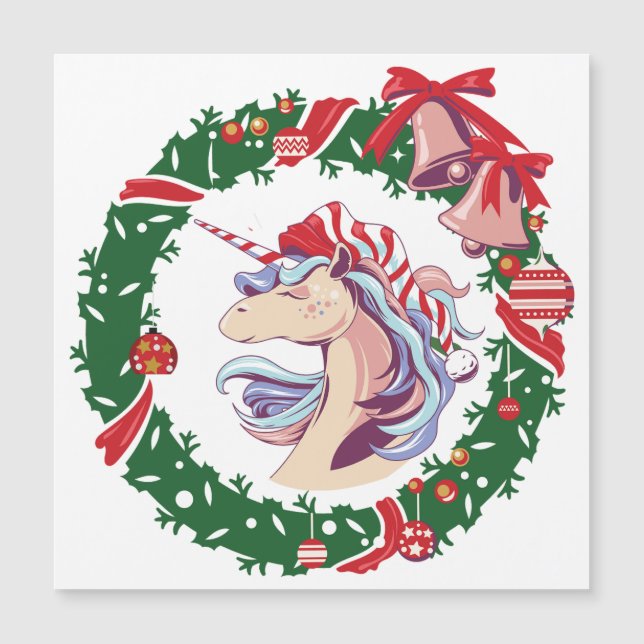 Magical Christmas Unicorn    (Front)