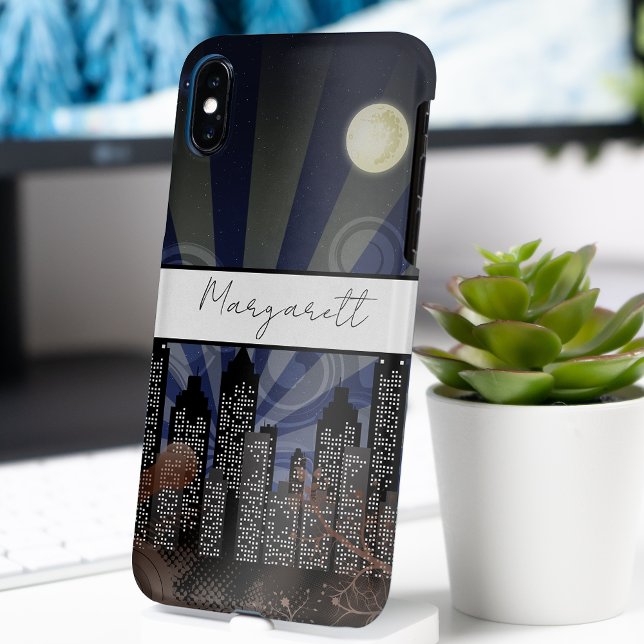Magical City Nightscape Personalized Case-Mate iPhone Case (Creator Uploaded)