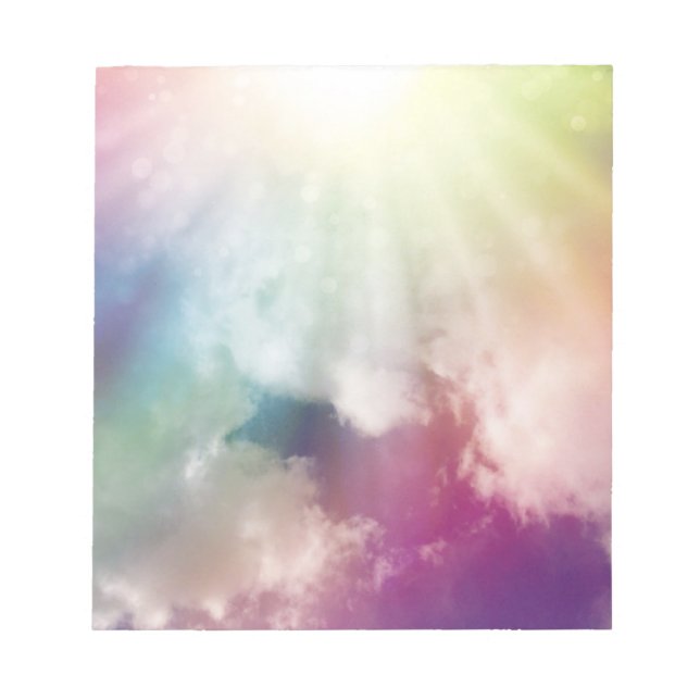 Magical Clouds Notepad (Front)