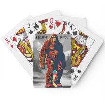 Magical Colourful Bigfoot Quote Black & White Myth
