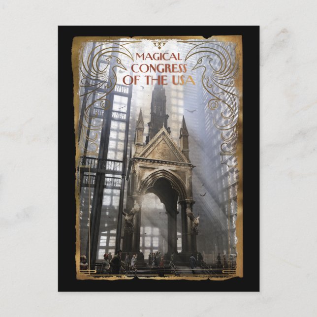 Magical Congress of the USA Postcard (Front)