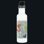 Magical Creatures Vintage Graphic 710 Ml Water Bottle<br><div class="desc">Celebrate the wonder of the wizarding world with this vibrant “Magical Creatures” design. Featuring a stunning collection of legendary beasts — including a blazing phoenix, a soaring hippogriff, a mighty dragon, and a mischievous nifﬂer — this colorful illustration captures the excitement and diversity of magical wildlife. Set against a softly...</div>