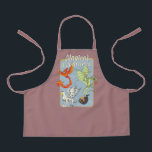Magical Creatures Vintage Graphic Apron<br><div class="desc">Celebrate the wonder of the wizarding world with this vibrant “Magical Creatures” design. Featuring a stunning collection of legendary beasts — including a blazing phoenix, a soaring hippogriff, a mighty dragon, and a mischievous nifﬂer — this colorful illustration captures the excitement and diversity of magical wildlife. Set against a softly...</div>