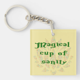 Magical Cup of Sanity Keychain