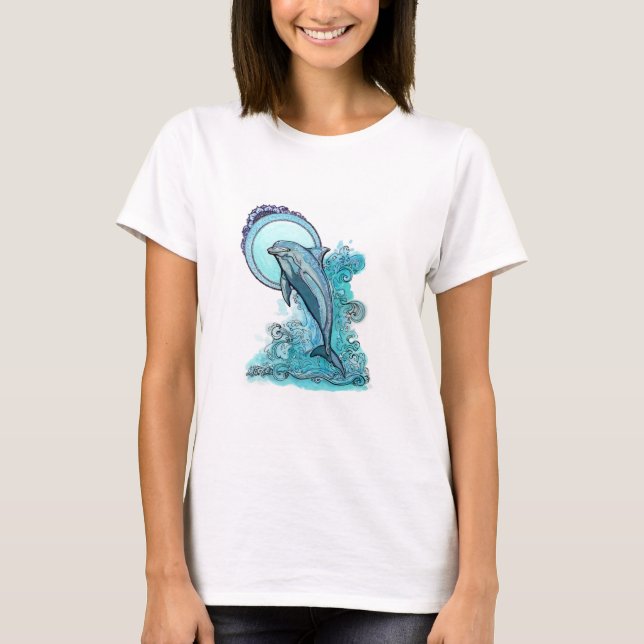 Magical Dolphin T-Shirt (Front)