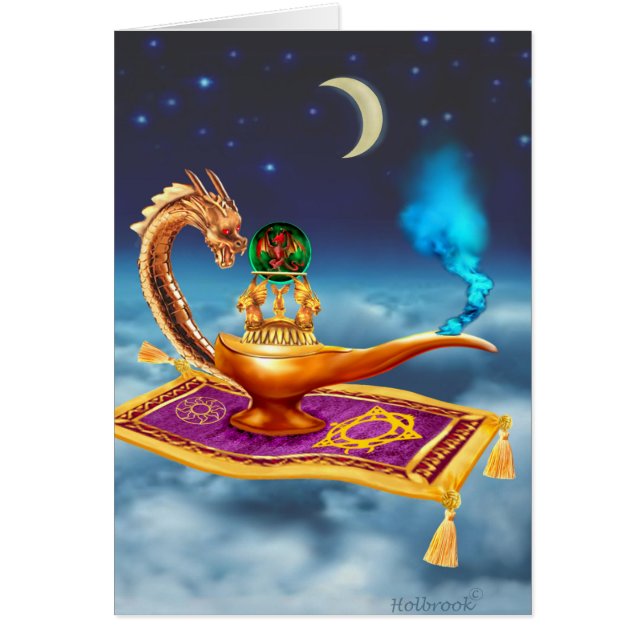 Magical Dragon Lamp (Front)