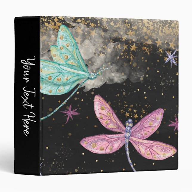Magical Dragonflies Binder (Front/Spine)