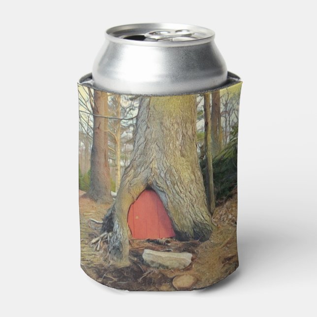Magical Elf House Can Cooler (Can Front)