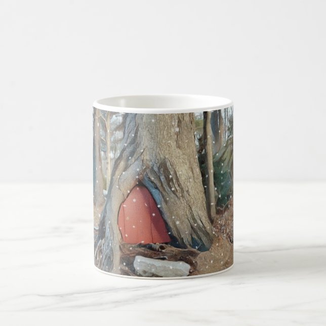 Magical Elf House Coffee Mug (Center)